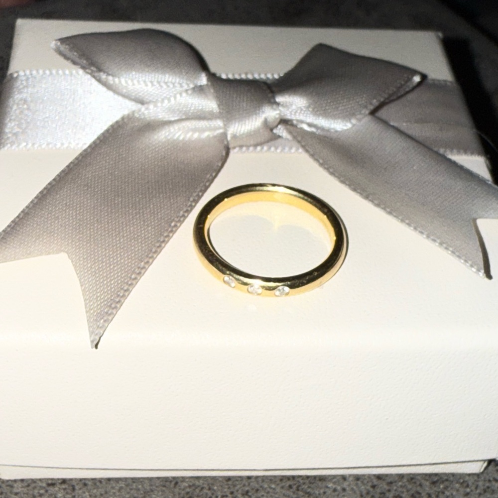 TIFFANY & CO. Rose Gold Diamond Ring